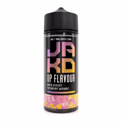Unreal Desserts Passionfruit Meringue Shortfill E-Liquid by JAKD 100ml