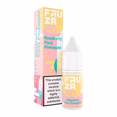 Raspberry Fizzy Pineapple Nic Salt E-Liquid by Fruza