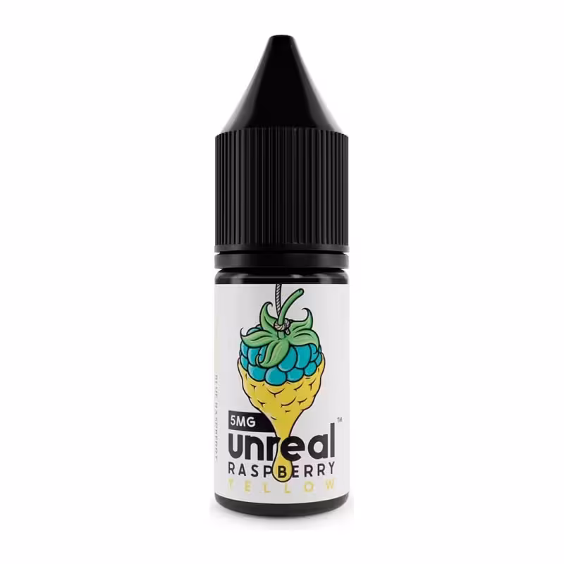 Yellow Nic Salt E-Liquid by Unreal Raspberry