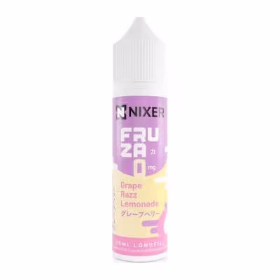 Grape Razz Lemonade Longfill E-Liquid Concentrate by Nixer x Fruza