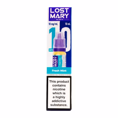 Fresh Mint Nic Salt E-Liquid by Lost Mary Maryliq