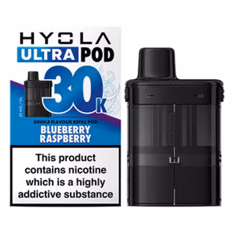 Blueberry Raspberry Prefilled Pods by Hyola Ultra 30K