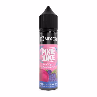 Pink Apple & Blackberries Longfill E-Liquid Concentrate by Nixer X Pixie Juice