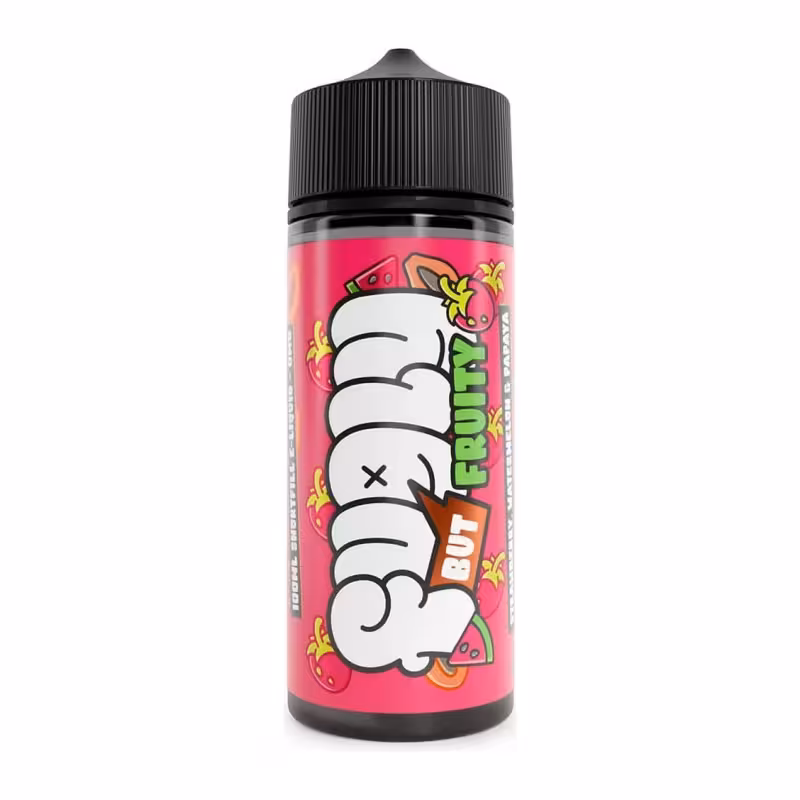 Strawberry Watermelon & Papaya Shortfill E-Liquid by Fugly But Fruity 100ml