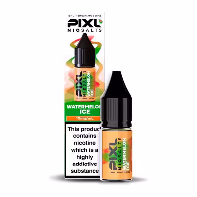 Watermelon Ice Nic Salt E-Liquid by PIXL Salts