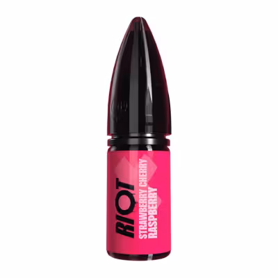 Strawberry Cherry Raspberry Nic Salt E-Liquid by Riot X