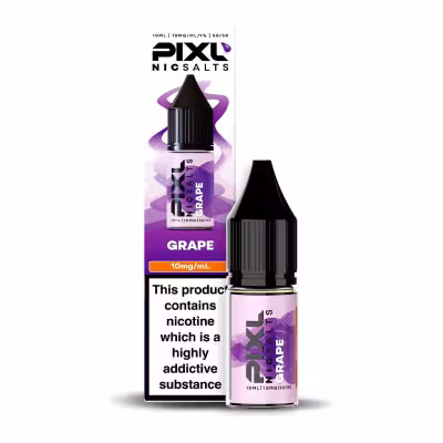 Grape Nic Salt E-Liquid by PIXL Salts