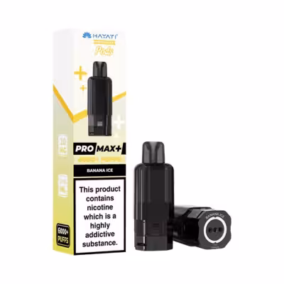 Banana Ice Prefilled Pod by Hayati Pro Max Plus 6K