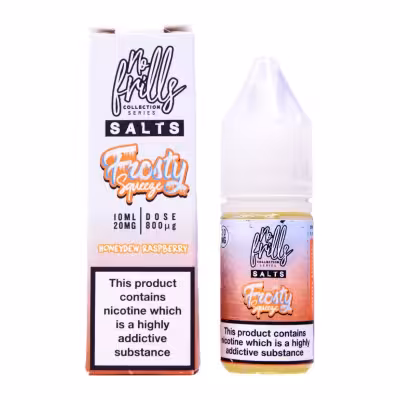 Honeydew Raspberry Nic Salt E-Liquid by No Frills Frosty Squeeze