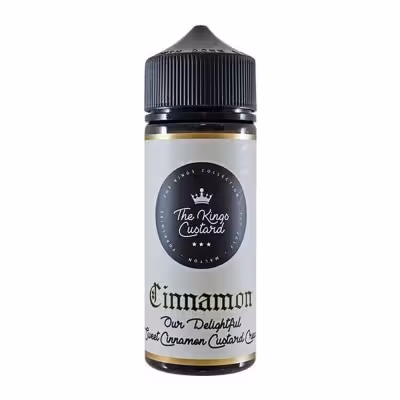 Cinnamon Custard Shortfill E-Liquid by The Kings Custard 100ml