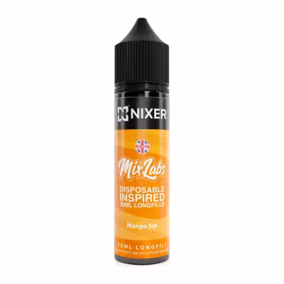 Mango Ice Longfill E-Liquid Concentrate by Nixer X Mix Labs