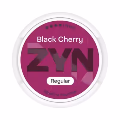 Black Cherry Regular Nicotine Pouches by Zyn