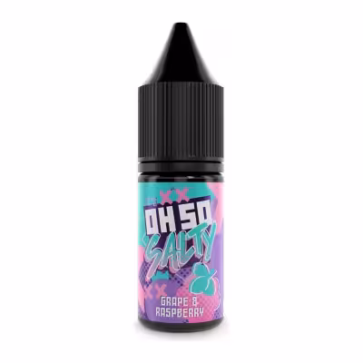 Grape Raspberry Nic Salt E-Liquid by Oh So Salty