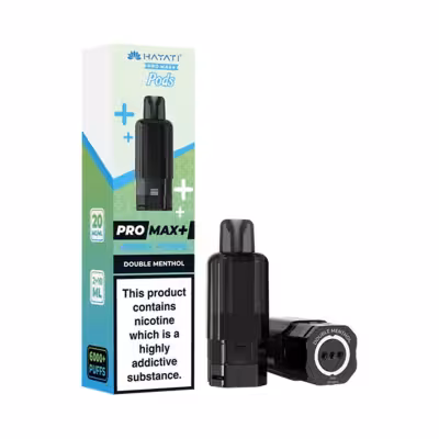 Double Menthol Prefilled Pod by Hayati Pro Max Plus 6K