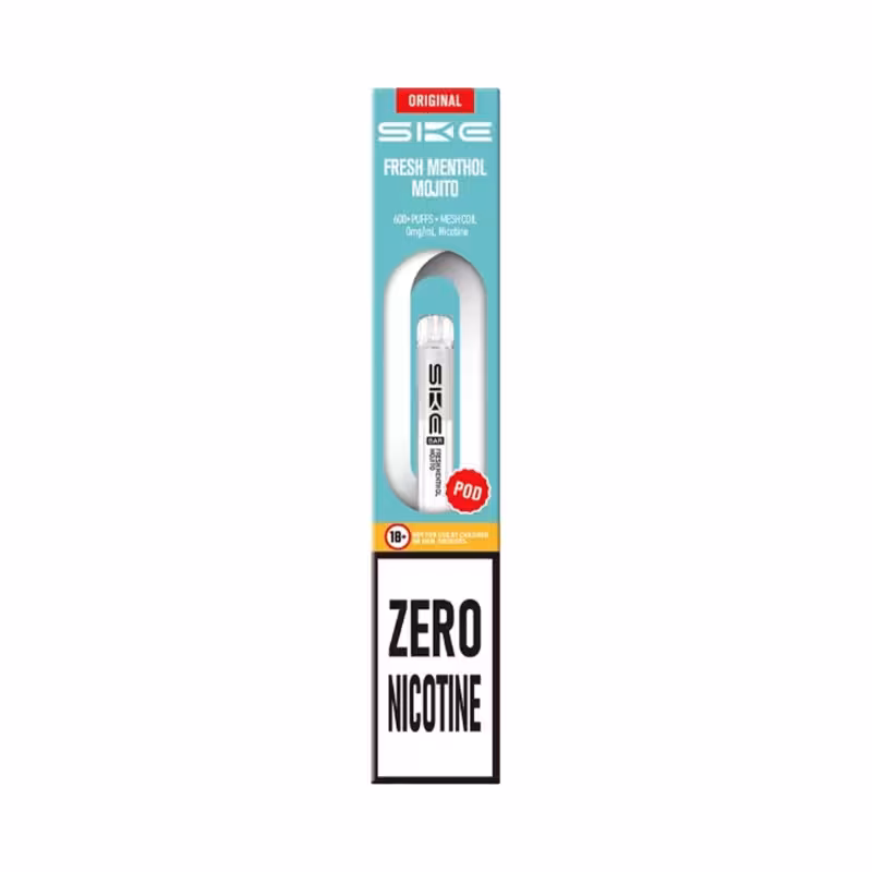 Fresh Menthol Mojito Prefilled Pod by SKE Crystal Bar 600