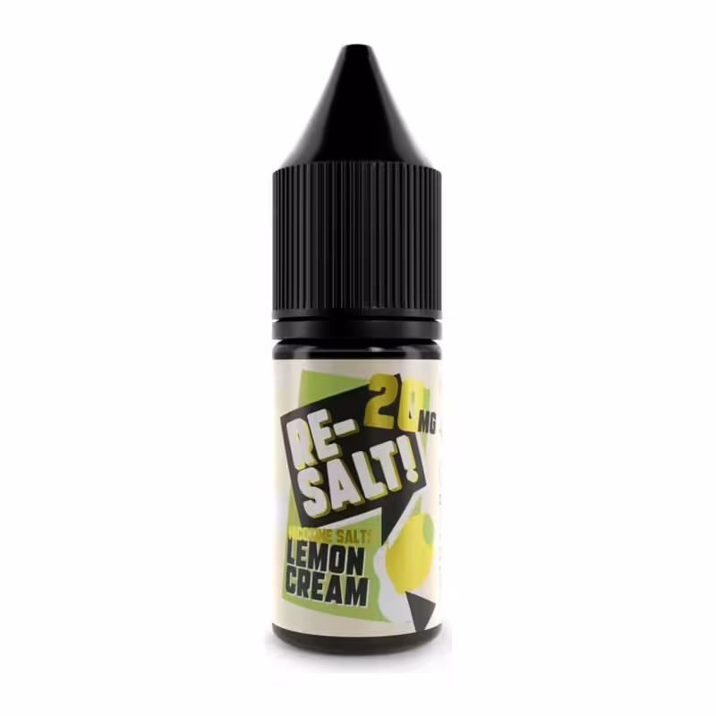 Lemon Cream Nic Salt E-Liquid by Re-Salt