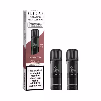 Cherry Cola Prefilled Pods by Elf Bar 600