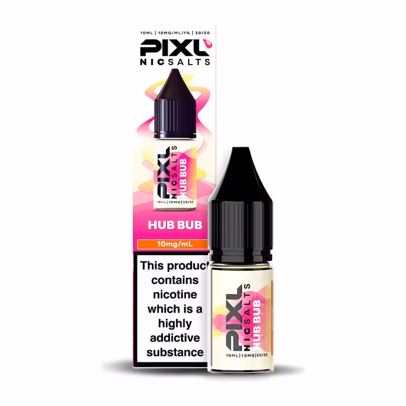 Hub Bub Nic Salt E-Liquid by PIXL Salts
