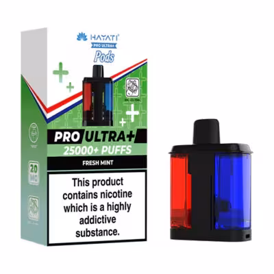 Fresh Mint Prefilled Pod by Hayati Pro Ultra Plus 25K