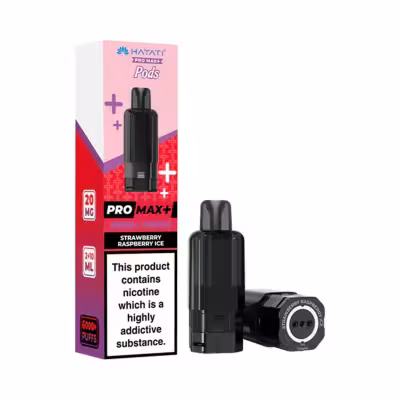 Strawberry Raspberry Ice Prefilled Pod by Hayati Pro Max Plus 6K