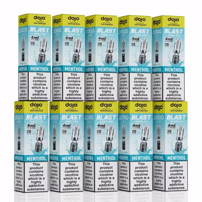 Menthol Prefilled Pod by Vaporesso Dojo Blast 2000 Go - 10 Pack