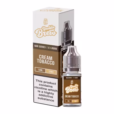 Cream Tobacco Nic Salt E-Liquid by Ohm Brew Double Brew