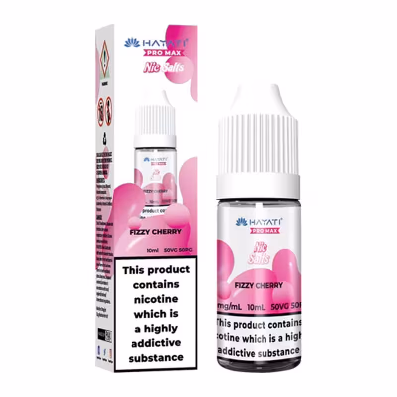 Fizzy Cherry Nic Salt E-Liquid by Hayati