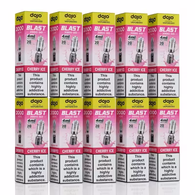 Cherry Ice Prefilled Pod by Vaporesso Dojo Blast 2000 Go - 10 Pack
