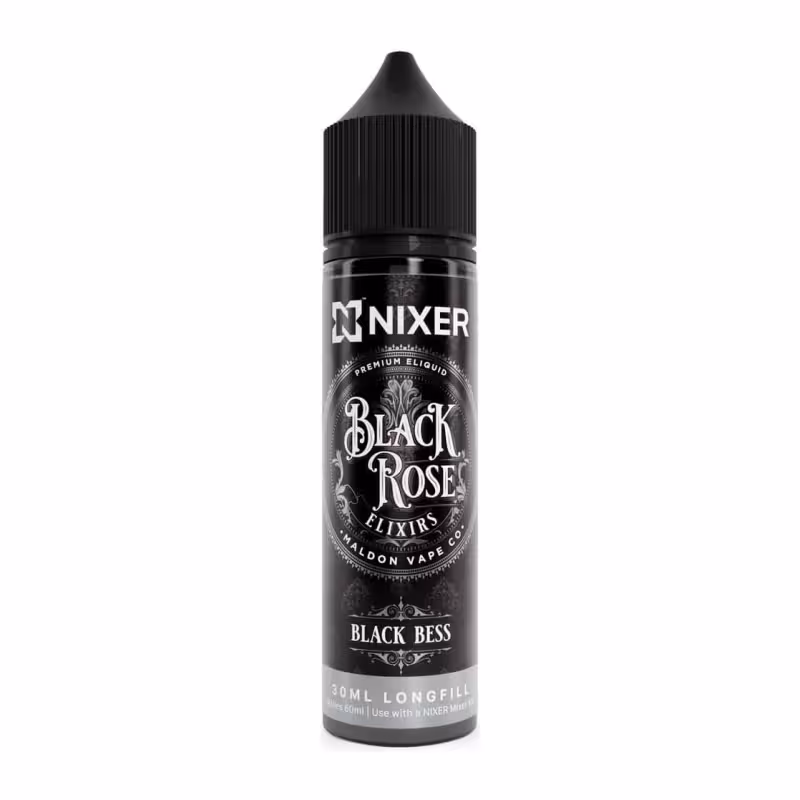 Black Bess Longfill E-Liquid Concentrate by Nixer x Black Rose Elixirs