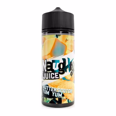 Butterscotch Yum Yum Shortfill E-Liquid by Naughty Juice 100ml