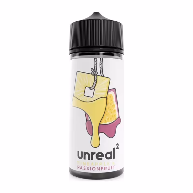 Pineapple & Passionfruit Shortfill E-Liquid by Unreal 2 100ml