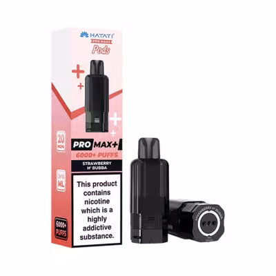 Strawberry H Bubba Prefilled Pod by Hayati Pro Max Plus 6K