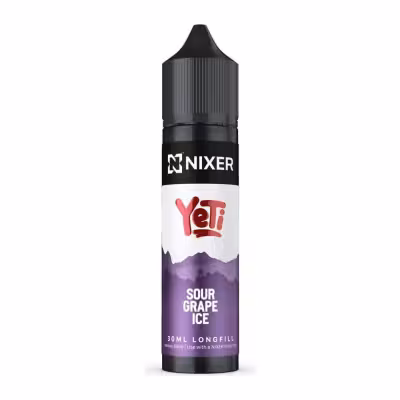 Sour Grape Ice Longfill E-Liquid Concentrate by Nixer X Yeti