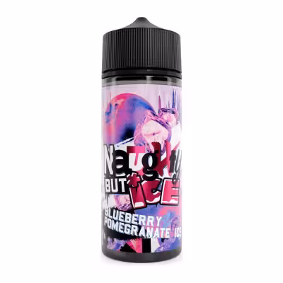 Blueberry Pomegranate Ice Shortfill E-Liquid by Naughty but Ice 100ml