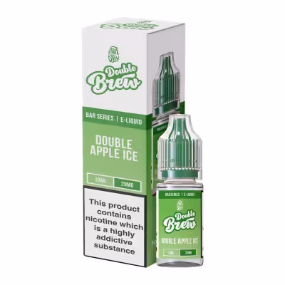 Double Apple Ice Nic Salt E-Liquid by Ohm Brew Double Brew