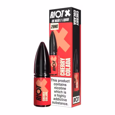 Cherry Colada Nic Salt E-Liquid by Riot X