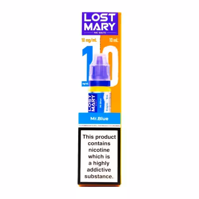 Mr Blue Nic Salt E-Liquid by Lost Mary Maryliq