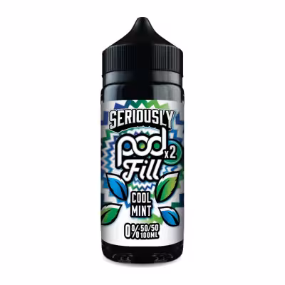 Cool Mint Shortfill E-Liquid by Seriously Pod Fill 2 100ml