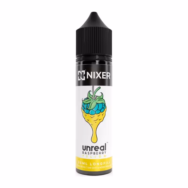 Yellow Longfill E-Liquid Concentrate by Nixer X Unreal Raspberry