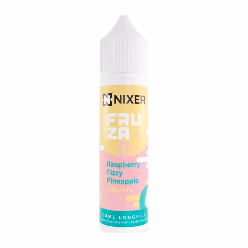 Raspberry Fizzy Pineapple Longfill E-Liquid Concentrate by Nixer x Fruza