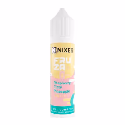 Raspberry Fizzy Pineapple Longfill E-Liquid Concentrate by Nixer x Fruza