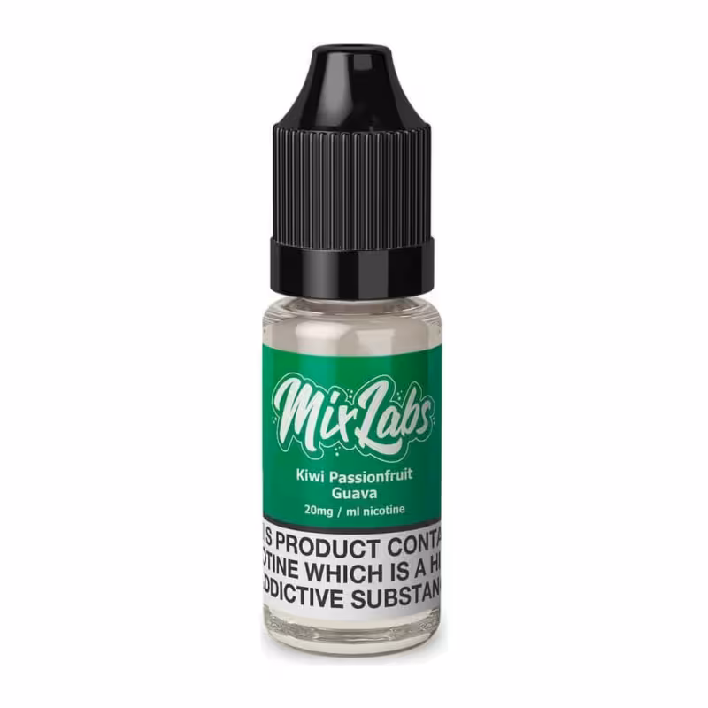 Kiwi Passionfruit Guava Nic Salt E-Liquid by Mix Labs