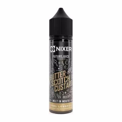 Butterscotch Custard Longfill E-Liquid Concentrate by Nixer x Future Juice