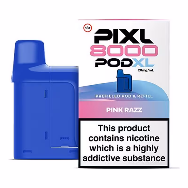 Pink Razz Prefilled Pod by PIXL 8000