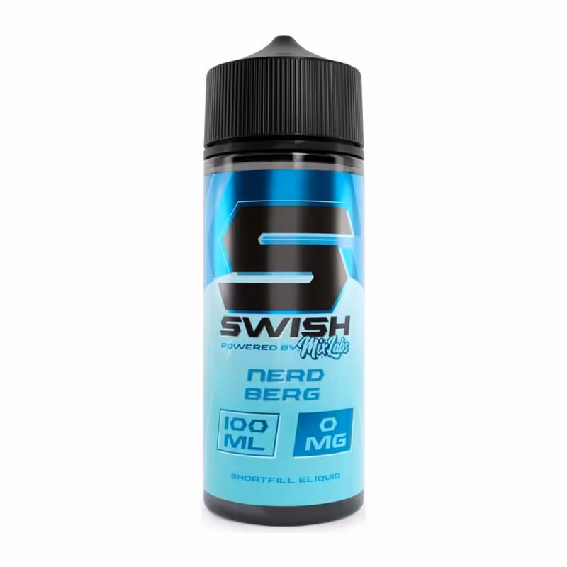 Nerd Berg Shortfill E-Liquid by Swish 100ml