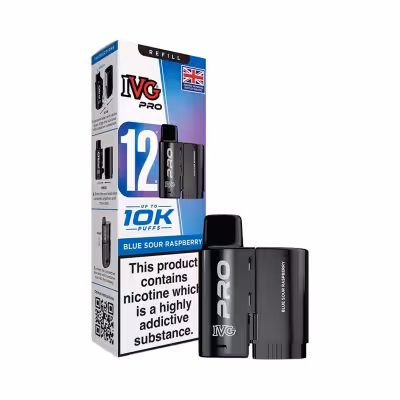 Blue Sour Raspberry Prefilled Pods by IVG Pro