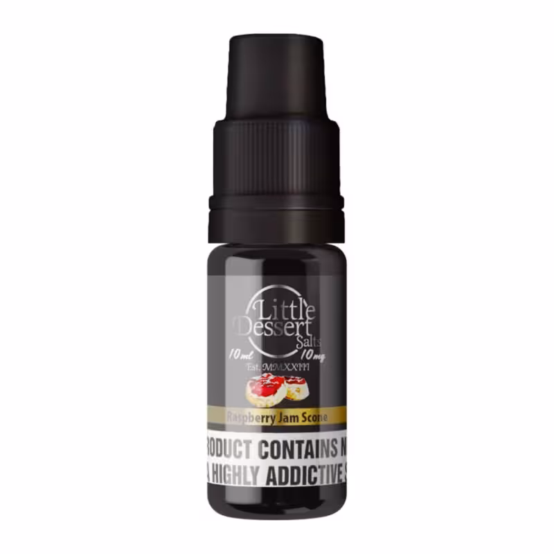 Raspberry Jam Scone Nic Salt E-Liquid by Little Desserts