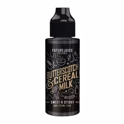 Butterscotch & Cereal Milk Shortfill E-Liquid by Future Juice 100ml