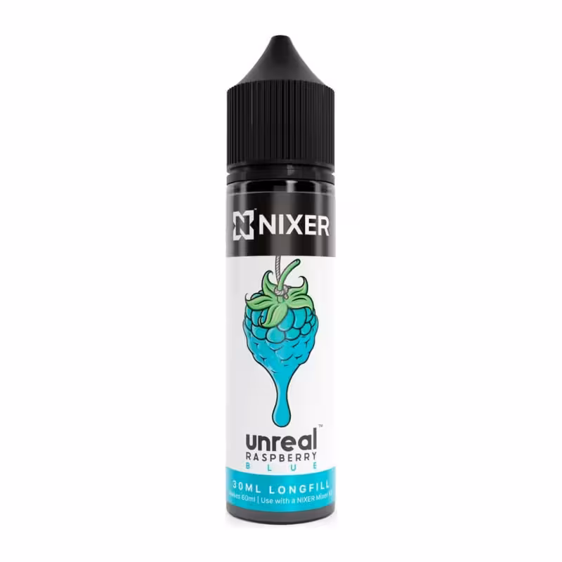 Blue Longfill E-Liquid Concentrate by Nixer X Unreal Raspberry