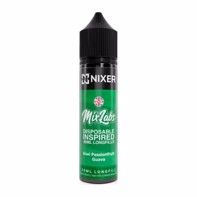 Kiwi Passionfruit Guava Longfill E-Liquid Concentrate by Nixer X Mix Labs